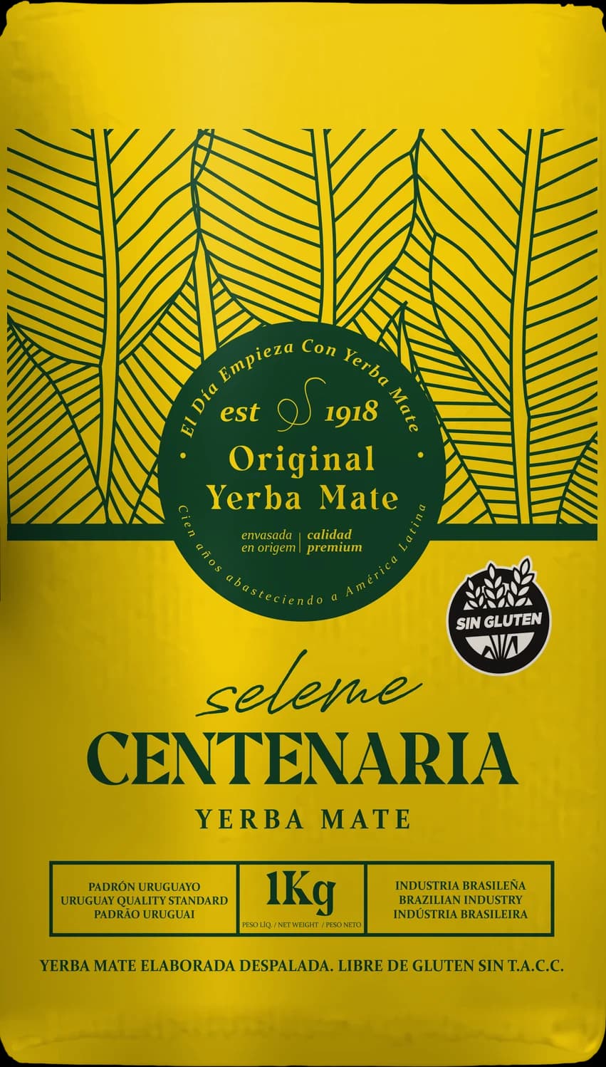 Paquete de Seleme Centenaria Cente Amarilla